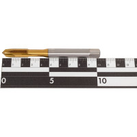 Машинный метчик VOELKEL М10 шаг 1,5 мм HSSE-TiN DIN371 V31546