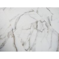 Виниловый пол с подложкой Lamiwood AQUAMARINE (Мрамор Бьянко; класс 43; 5 мм, микрофаска; 1,86 кв.м) M-01