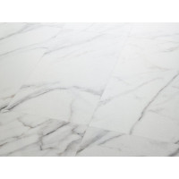 Виниловый пол с подложкой Lamiwood AQUAMARINE (Мрамор Бьянко; класс 43; 5 мм, микрофаска; 1,86 кв.м) M-01