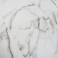 Виниловый пол с подложкой Lamiwood AQUAMARINE (Мрамор Бьянко; класс 43; 5 мм, микрофаска; 1,86 кв.м) M-01
