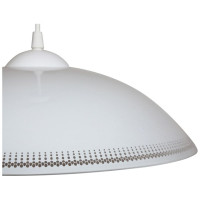 Светильник ЭЛЕТЕХ "Кайма 350 НСБ 72-60 М50 глянцевый белый /шнур белый/эко ИУ 1005301176