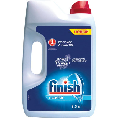 Порошок для мытья посуды в посудомоечных машинах FINISH 2,5 кг  3011485 602012