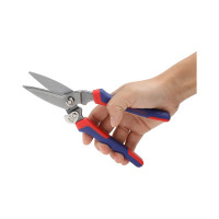 Универсальные кованые ножницы WORKPRO 200 мм WP214009