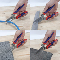 Универсальные кованые ножницы WORKPRO 200 мм WP214009