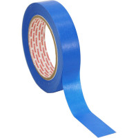 Малярная лента на основе рисовой бумаги Washi для четкого края Vintanet WM111, синяя, 24мм х 50м WM1112450