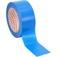 Малярная лента на основе рисовой бумаги Washi для четкого края Vintanet WM111, синяя, 48мм х 50м WM1114850