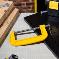 Струбцина DELI DL-G206 высота зажима 150мм, глубина зажима 95мм 104573