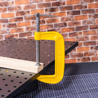 Струбцина DELI DL-G206 высота зажима 150мм, глубина зажима 95мм 104573