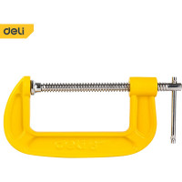 Струбцина DELI DL-G206 высота зажима 150мм, глубина зажима 95мм 104573