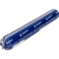 Полиуретановый герметик для кровли ECOROOM PU ROOF серый, 600 мл E-PUгер-3678/600