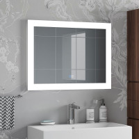 Зеркало с подсветкой и функцией антизапотевания Art&Max SOLI AM-Sol-800-600-DS-F-H