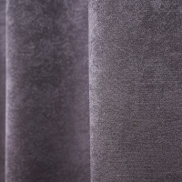 Портьерная штора witerra канвас-велюр 190x275 см 1 шт черника 108400