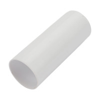 Соединительная муфта для трубы EKF 25 мм 5 шт белая Plast ms-t-25-w-r