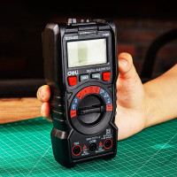 Универсальный цифровой мультиметр DELI DL334302 (напряжение 0,2-600В,AC/DC, ЖК-дисплей, 2х1,5В ААА) 102977