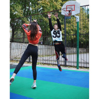 Садовые дорожки, покрытие для сада, дачи, спортивных площадок ПластФактор Клевер-Спорт 1 кв.м. цвет зеленый, 4630027112767