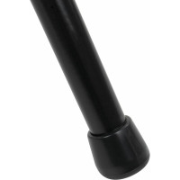 Складной стул для дома и офиса BRABIX  Golf CF-002, черный каркас, пластик черный, 531563