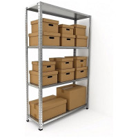 Стеллаж IRONMEBEL Optimus Standart h-1900, 4 полки 1000x400 M-СУС1900x1000x400