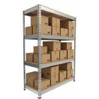 Стеллаж IRONMEBEL Optimus Hook Pro 2000x1800x500 мм, 4 яруса M-СГРФОЦ2000x1800x500x4
