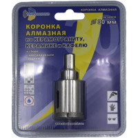 Коронка алмазная по керамике и кафелю с центрирующим сверлом TRIO-DIAMOND 30 мм 400030