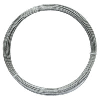 Стальной трос для растяжки DIN 3055, 2 мм, 20 м Tech-Krep 127843