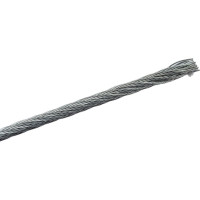 Стальной трос для растяжки DIN 3055, 2 мм, 20 м Tech-Krep 127843