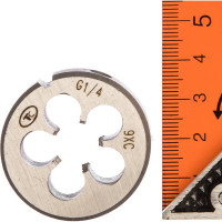 Трубная плашка G1/4 дюйма 9ХС ТехноСталь t250012