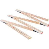 Складной метр (1 м, береза) SOLA H 1/6 53011101