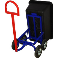 Тележка дворника и садовника с поворотной осью RUSKLAD ТДС П с пневматическими колёсами d200мм ТДС П пневмо 200