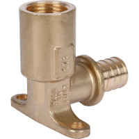 Настенный угольник с длинным нарезным патрубком STOUT 20-Rp 1/2" SFA-0032-002012 RG008S7FR1NDLF