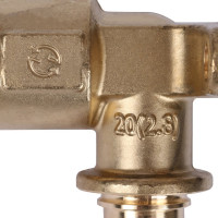 Настенный угольник с длинным нарезным патрубком STOUT 20-Rp 1/2" SFA-0032-002012 RG008S7FR1NDLF