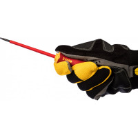 Диэлектрическая отвертка Felo Ergonic 3,5х0,6х100 плоская шлицевая 41303590