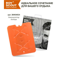 Термопакет BOYSCOUT, 42х45 см, пластиковая ручка, Мах нагрузка до 10 кг  61435