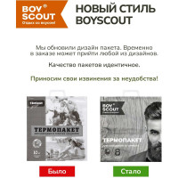 Термопакет BOYSCOUT, 42х45 см, пластиковая ручка, Мах нагрузка до 10 кг  61435
