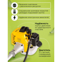 Бензиновый триммер Eurolux TR-1000T 70/2/15