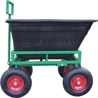Откидная тележка с корытом 2в1 SADOVODCART SAD44101