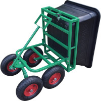 Откидная тележка с корытом 2в1 SADOVODCART SAD44101