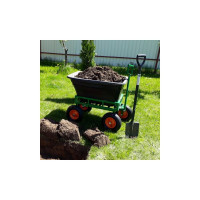 Откидная тележка с корытом 2в1 SADOVODCART SAD44101