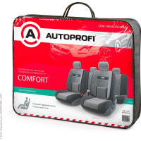 Авточехлы AUTOPROFI COM-1105 D.GY/L.GY