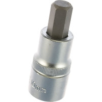 Головка бита 1/2", 6 гранная, 10 мм, L=55 мм FORCE 34405510