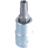 Головка-бита 1/4", 5-ти лучевая с отверстием, TS27, L=32 мм FORCE 32F3227