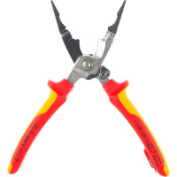 Электромонтажные клещи со страховочным креплением KNIPEX 200 mm KN-1396200T