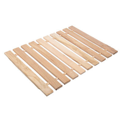 Коврик-сидушка Банные Штучки 46х35х1 см, липовая рейка Б класса 32697