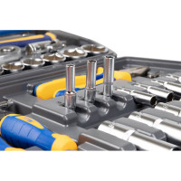 Набор инструмента KRAFT 1/2 Dr и 1/4 Dr 109 предметов KT 700678