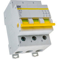 Выключатель нагрузки IEK ВН-32 40А/3П ИЭК MNV10-3-040
