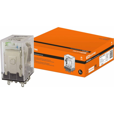 Реле TDM ELECTRIC РЭК78/4 с индикатором, 3А, 230В, AC SQ0701-0069