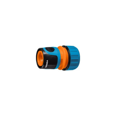 Соединитель быстросъёмный с автостопом для шланга TC-12A 1/2" Grinda 8-426429_z01