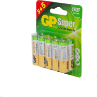 Алкалиновые батарейки GP Super Alkaline 15А АA - 10 шт. GP 15A5/5-2CR10