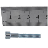 Болт с цилиндрической головкой и вн. шестигр. Метизный двор 6x35 DIN 912, 100 шт. 4690441036605