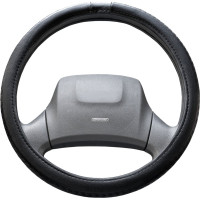 Оплетка SKYWAY Modern-5 L, черная, экокожа S01102022