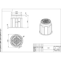 Пластиковый колодец POLIMER GROUP КС-1 SK01010201